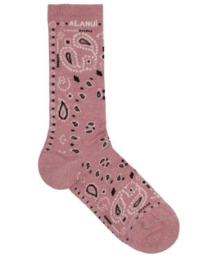 Calcetines de algodón Alanui rosa
