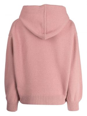 Kaschmir woll hoodie Pringle Of Scotland pink