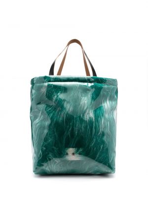 Nakupovalna torba Marni zelena