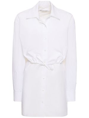 Mini vestido Alexander Wang blanco