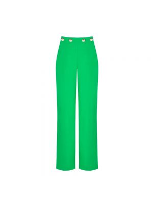 Proste spodnie Rinascimento zielone