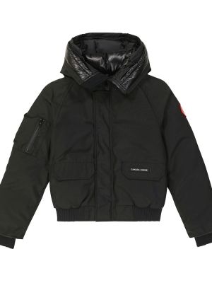 Dunjakke for gutter Canada Goose Kids svart