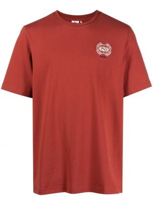 T-shirt ricamato Puma rosso
