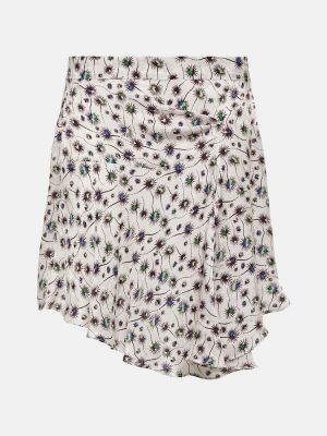Asymetrické mini sukně s potiskem Isabel Marant