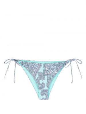 Paisley mintás bikini nyomtatás Mc2 Saint Barth zöld