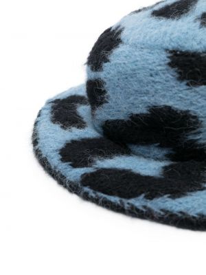 Alpaka mütze mit leopardenmuster Dorothee Schumacher