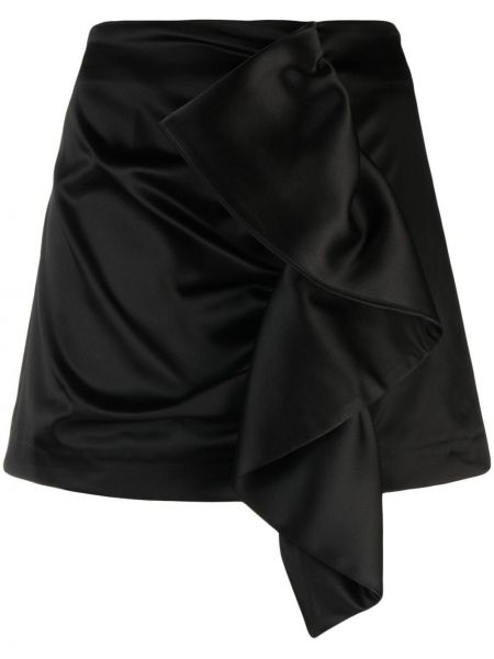 Mini suknja s volanima P.a.r.o.s.h. crna