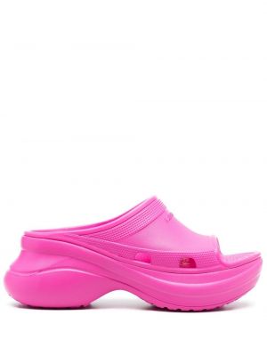 Chunky sandále Balenciaga ružová