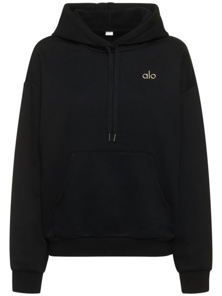 Hoodie Alo Yoga svart