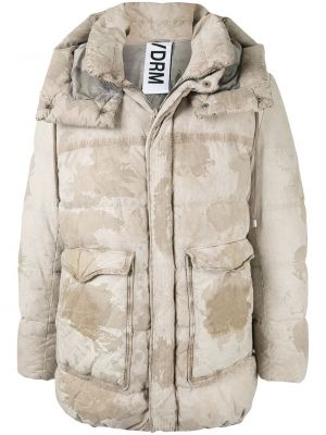 Pernata jakna s camo uzorkom Drome smeđa