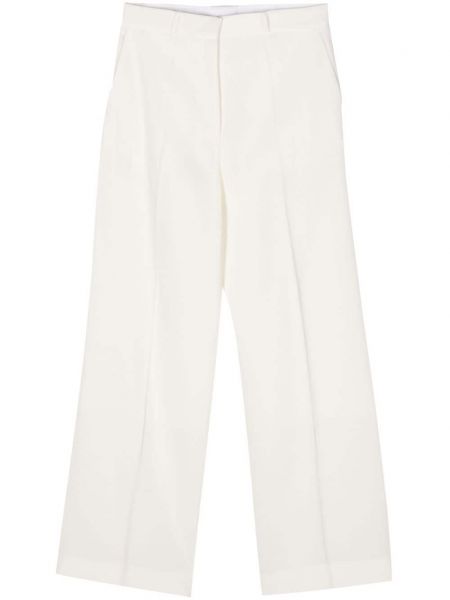Pantalon droit Lanvin blanc