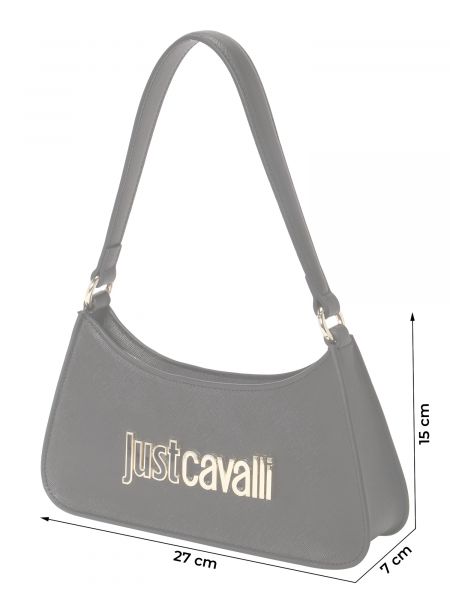 Чанта през рамо Just Cavalli черно