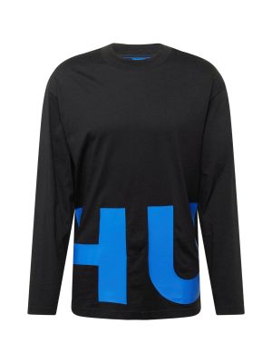 T-shirt a maniche lunghe Hugo Blue