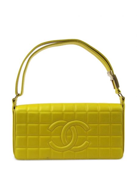 Τσάντα ώμου Chanel Pre-owned κίτρινο