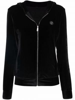 Zip hettegenser Philipp Plein svart