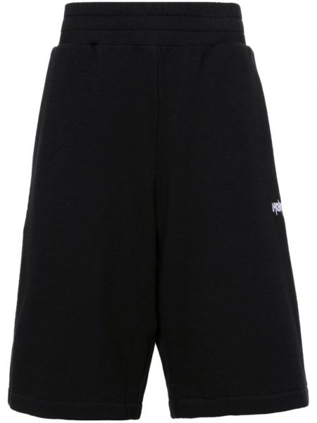 Pantalon de sport en coton Lardini noir