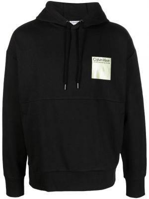 Hoodie Calvin Klein svart