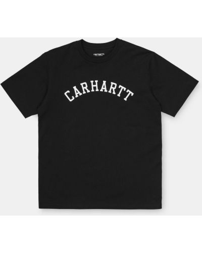 Футболка CARHARTT WIP S/S University T-Shirt   2021 - Черный