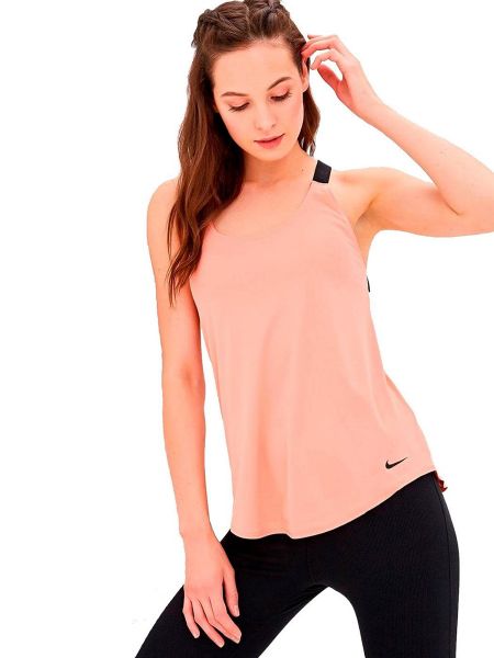 Розовый спортивный топ Nike