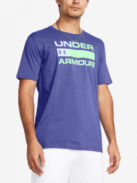 T-shirt Under Armour lila