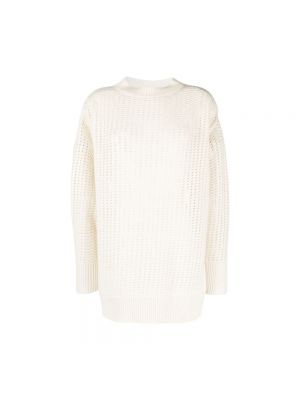 Sweter z kaszmiru Sa Su Phi biały