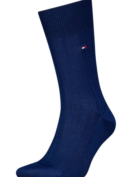 Однотонные носки Tommy Hilfiger синие