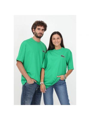 Camiseta bootcut Lacoste verde