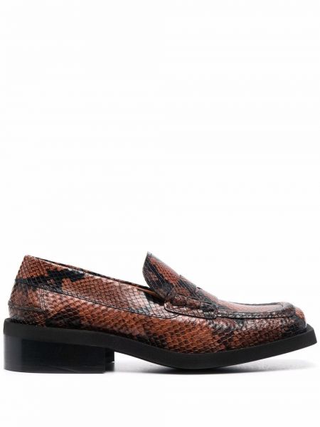 Loafers Ganni brun