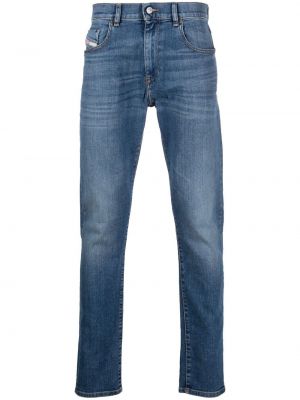 Smal skinny fit-jeans Diesel blå