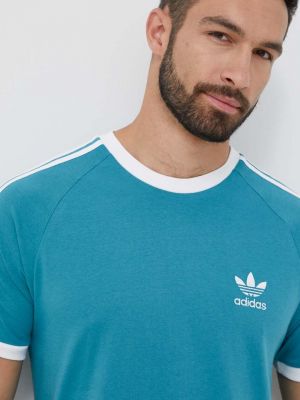Bavlněné tričko s aplikacemi Adidas Originals
