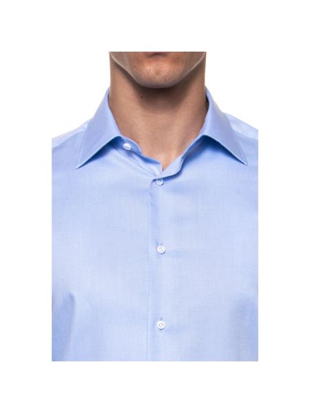 Camisa con estampado Càrrel azul