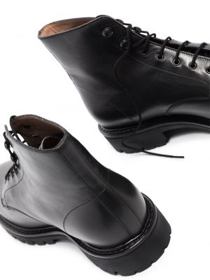 Ankle boots skórzane Legres czarne