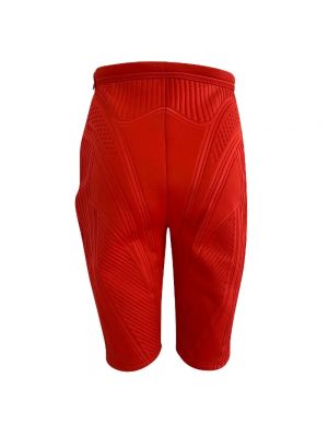 Pantalones cortos Mugler Pre-owned rojo