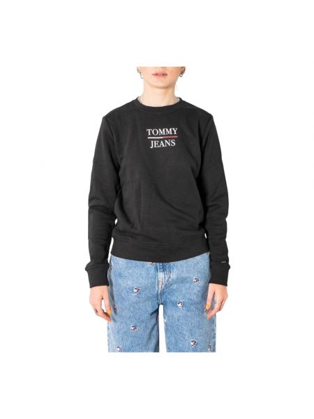 Sweatshirt Tommy Jeans schwarz