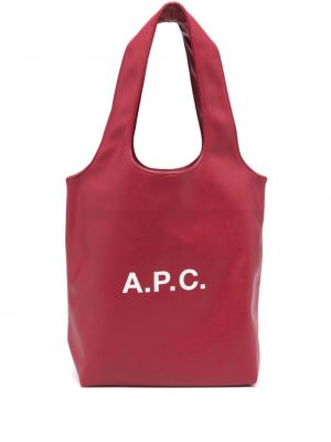 Кожени шопинг чанта A.p.c.