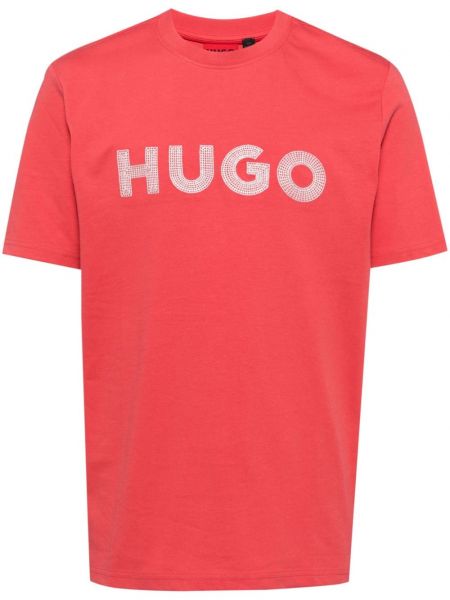 T-shirt aus baumwoll Hugo