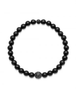 Perlen armband Nialaya Jewelry schwarz