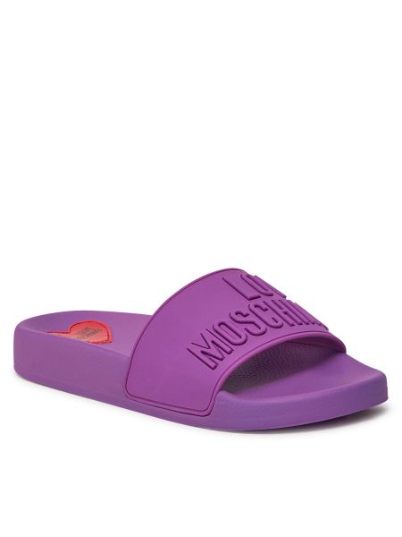 Sandales Love Moschino violets