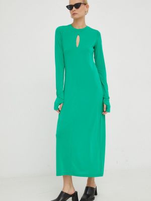 Uska midi haljina Herskind zelena