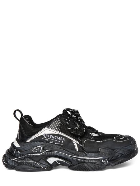 Tennarit Balenciaga Triple S musta