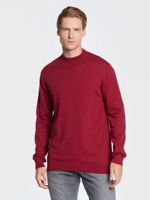 Пуловер Wrangler винено червено