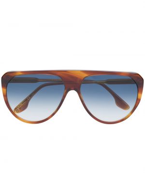 Okulary przeciwsłoneczne Victoria Beckham brązowe