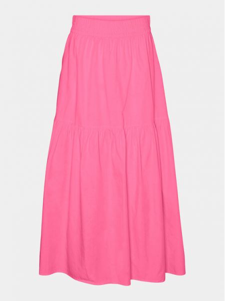 Priliehavá sukňa Vero Moda ružová