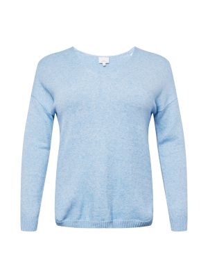 Pullover Only Carmakoma blu