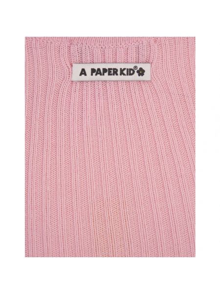 Vestido desgastado A Paper Kid rosa