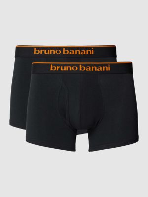 Czarne bokserki slim fit Bruno Banani