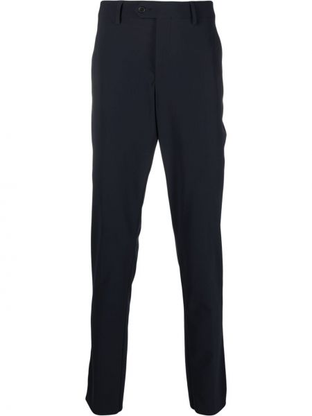 Pantalones chinos slim fit con bolsillos Traiano Milano azul