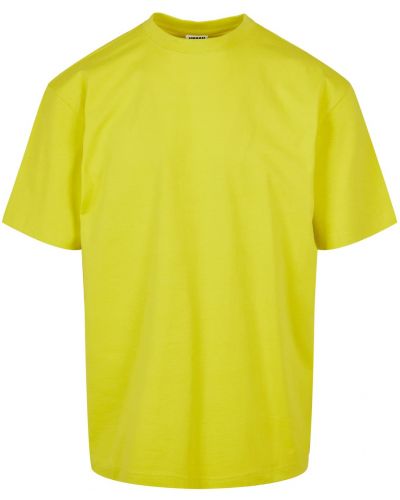 Тениска Urban Classics Big & Tall жълто