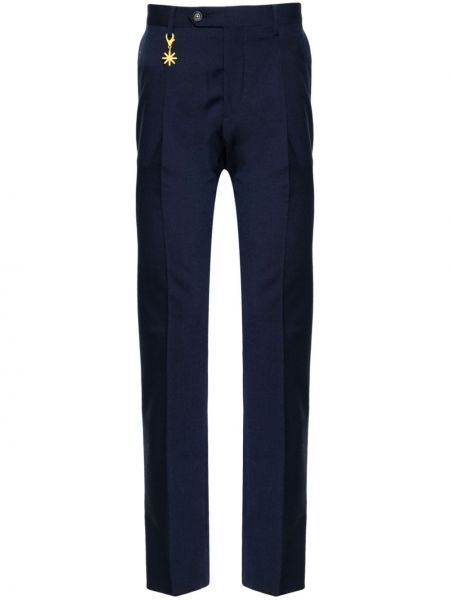 Rovné kalhoty Manuel Ritz modré