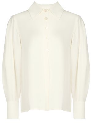 Белая блузка Jil Sander